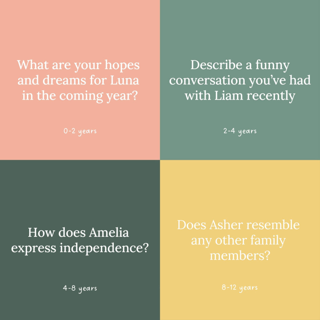 Little Life Stories question examples